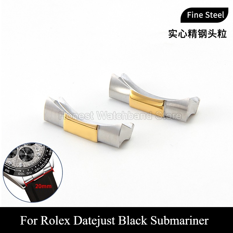 Curved Spring Bar - Collegamento terminale dell'orologio senza cuciture antigraffio