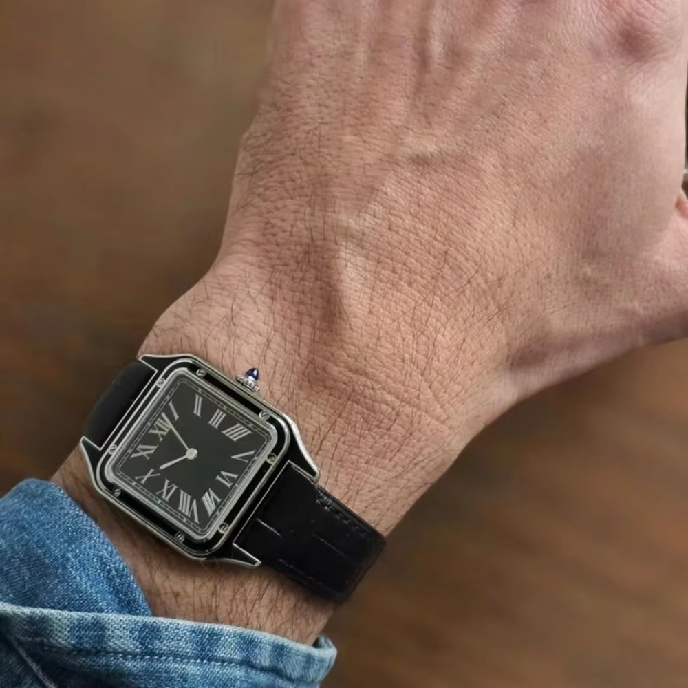 Cinturino per orologio in pell - Cartier Watch Santos recensione e prezzo