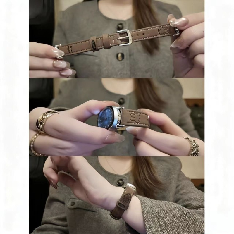 Cinturino per orologio in pell - Suede Strap Watch recensione e prezzo